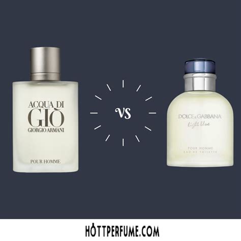 acqua di gio vs dolce gabbana light blue|Acqua di Gio vs D&G Light Blue .